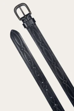 Frye Belts^30mm Belt With Western Embossing