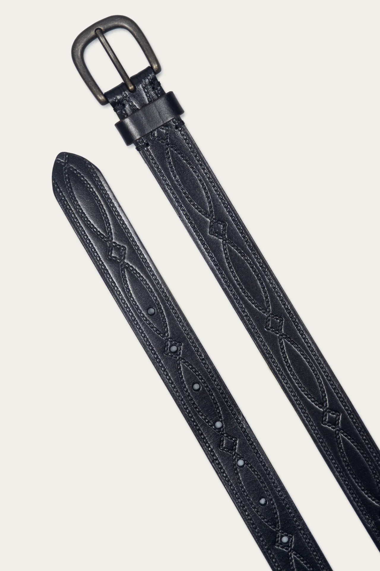 Frye Belts^30mm Belt With Western Embossing