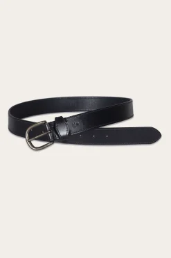 Frye Belts^35mm Stitched Edge Belt With Shaped Keeper