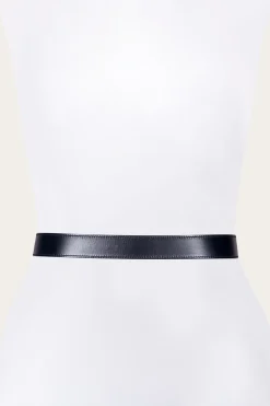 Frye Belts^35mm Stitched Edge Belt With Shaped Keeper