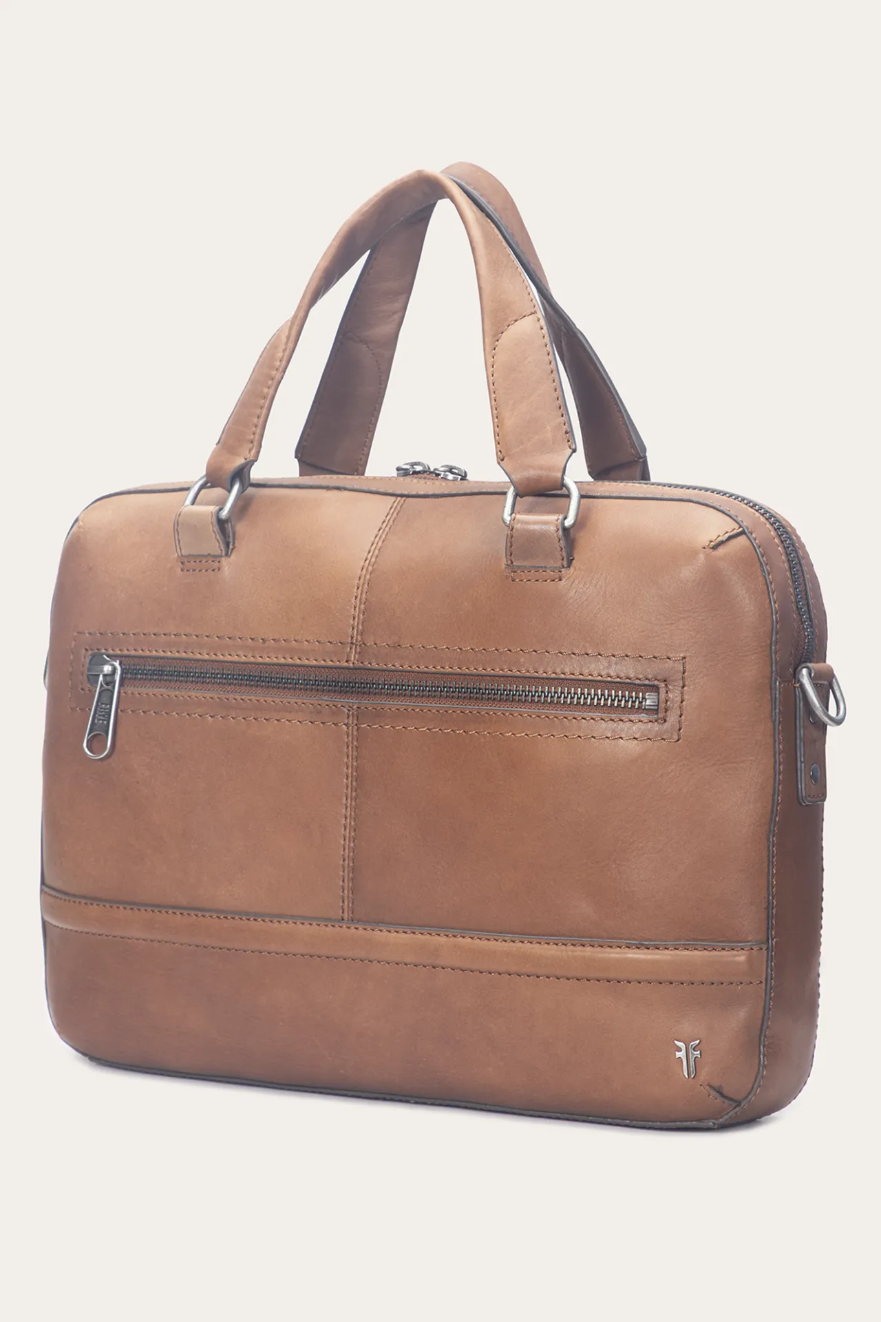 Frye Bags^Nash Briefcase Cognac