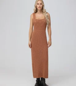 Frye Dresses^Open Stitch Maxi Sweater Dress