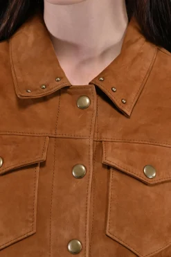 Frye Leather Jackets^Oxblood Fringed Jacket