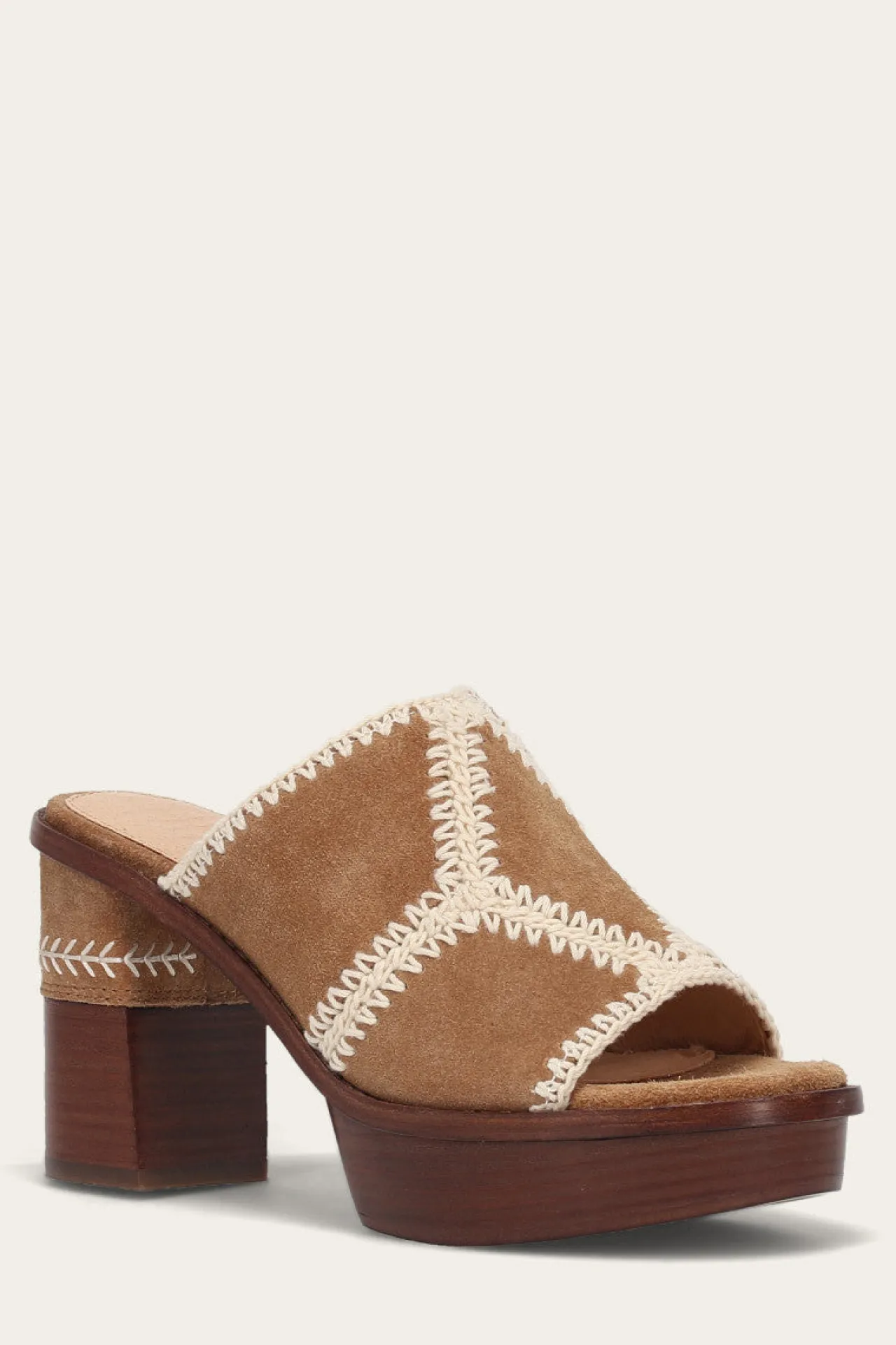 Frye Sandals^Pipa Crochet Platform Sandal