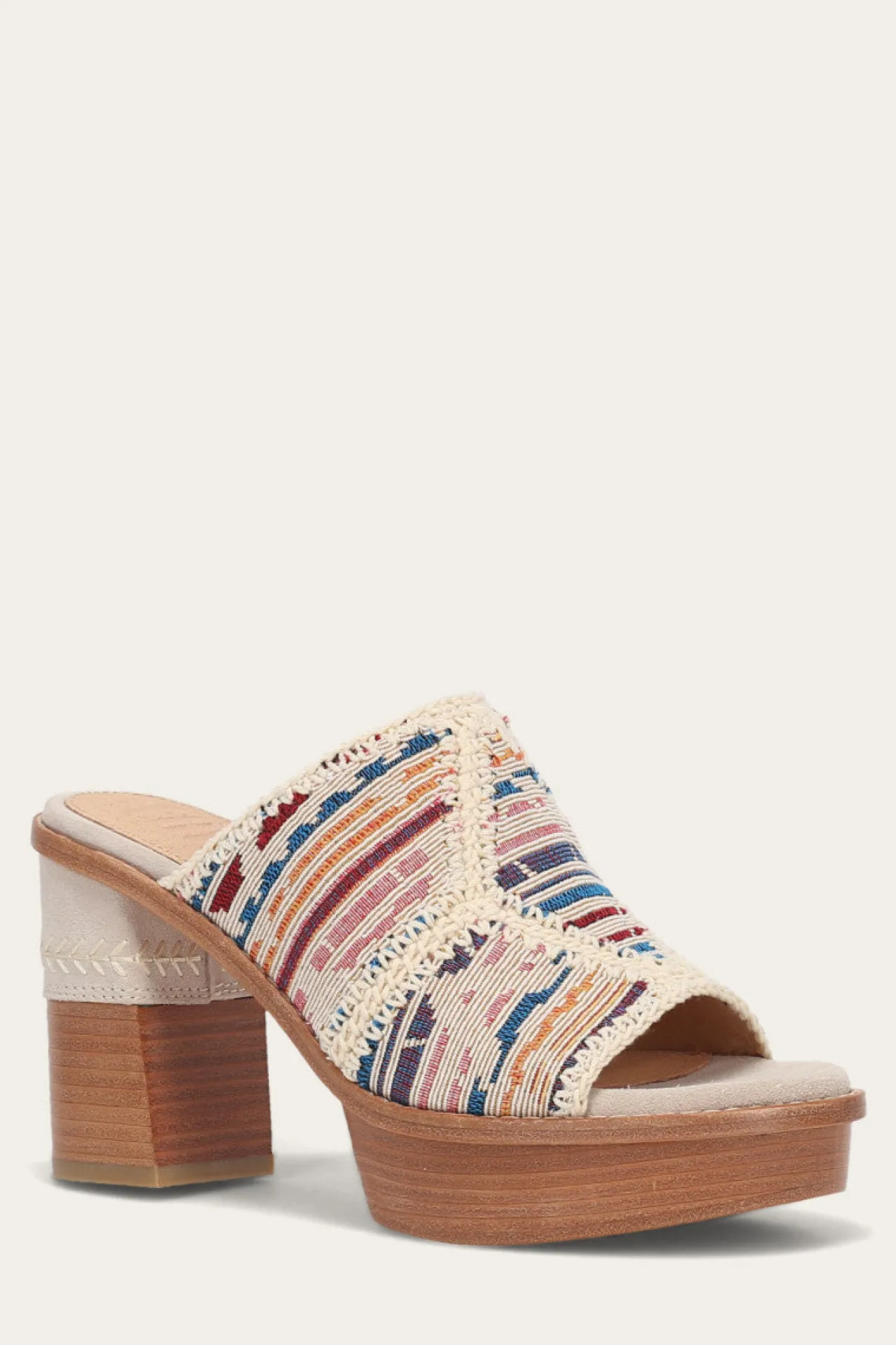 Frye Sandals^Pipa Crochet Platform Sandal