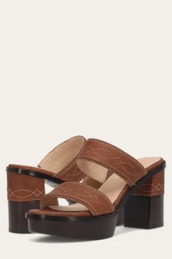 Frye Sandals^Pipa Woodstock 2 Band Platform Sandal