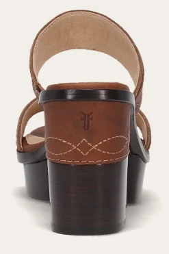 Frye Sandals^Pipa Woodstock 2 Band Platform Sandal