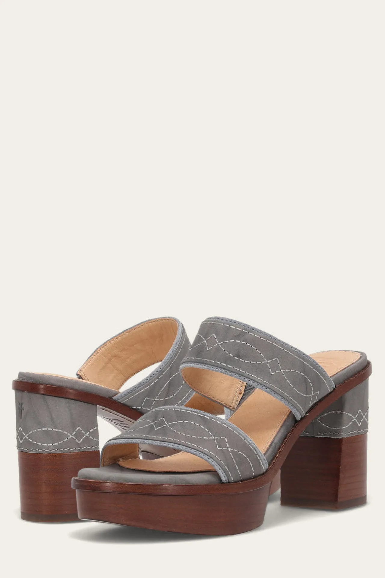 Frye Sandals^Pipa Woodstock 2 Band Platform Sandal