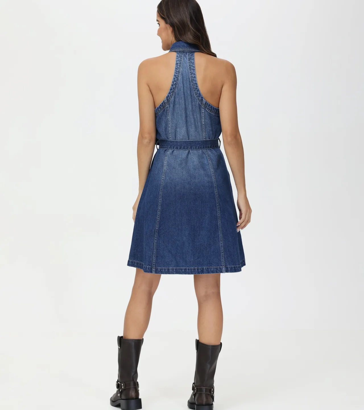 Frye Dresses^Racerback Denim Dress Amari Wash