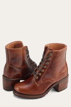 Frye Booties^Sabrina 6G Lace Up