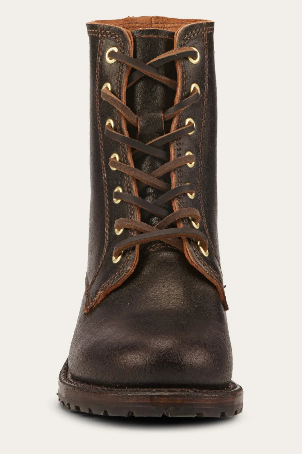 Frye Booties^Sabrina 6G Lace Up - 160Th Brown