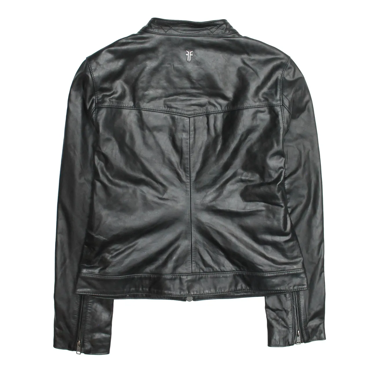 Frye Leather Jackets^Tobacco Cafe Racer Jacket