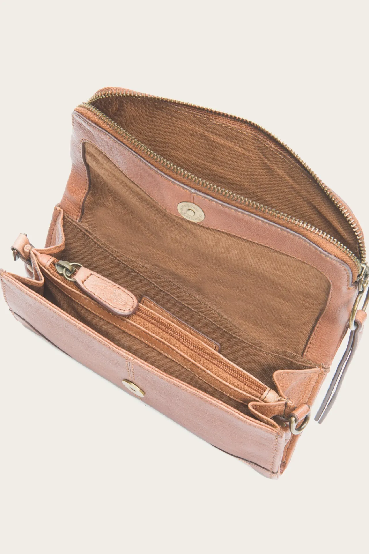Frye Wallets & Accessories^Zuri Wallet Crossbody Cognac